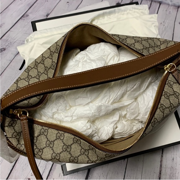 Gucci Chain Hobo GG Coated Canvas - Picture 10 of 16